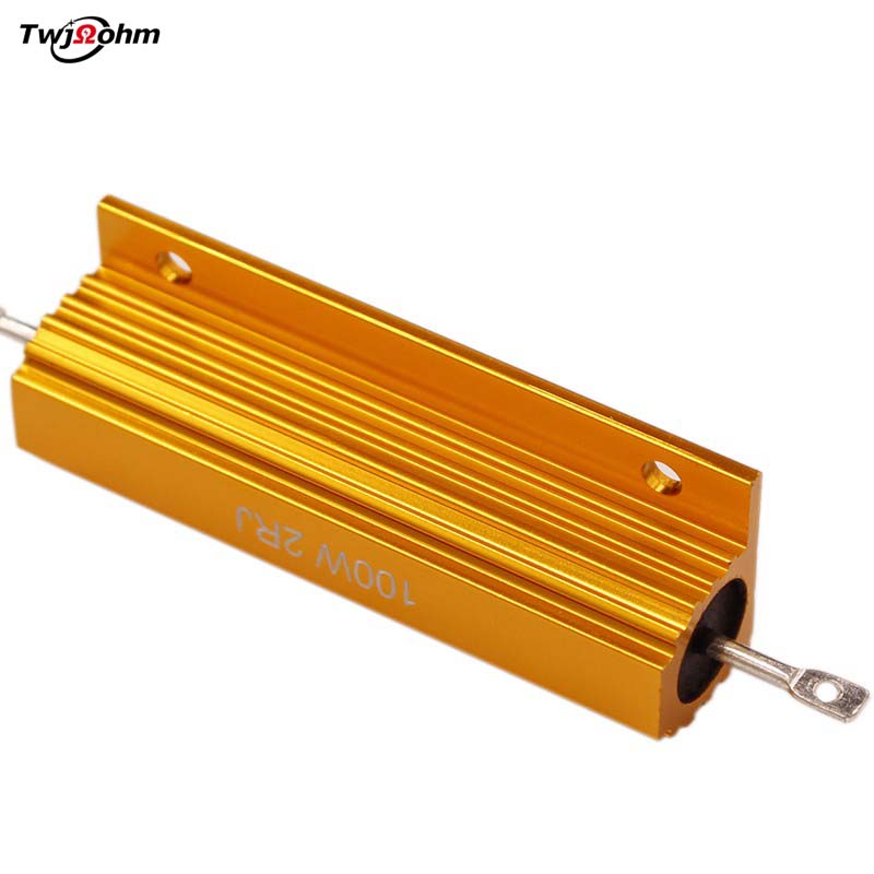 RX24 gold aluminum shell resistance 100w