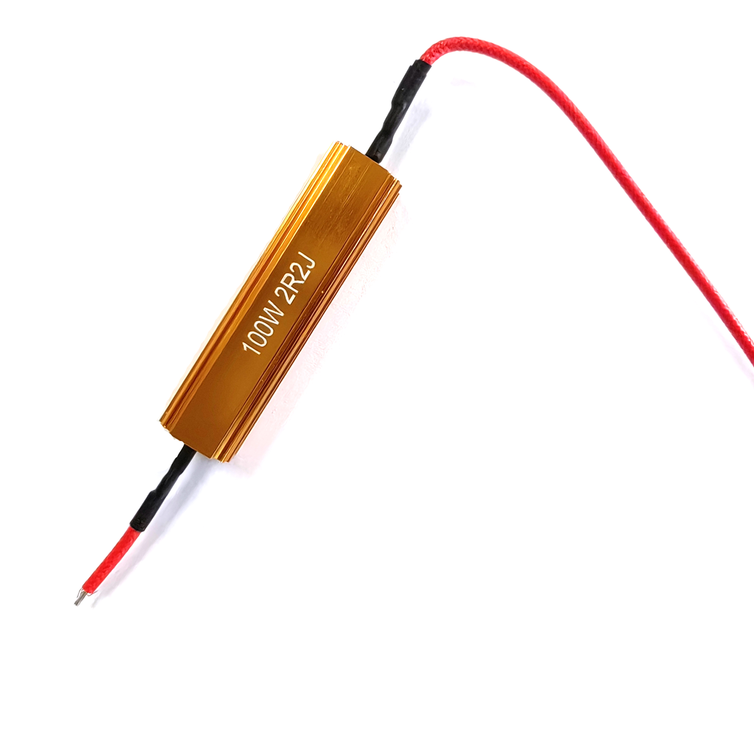 RX24-100W大功率金鋁外殼2.2RJ歐姆繞線放電解碼預(yù)充電負(fù)載電阻