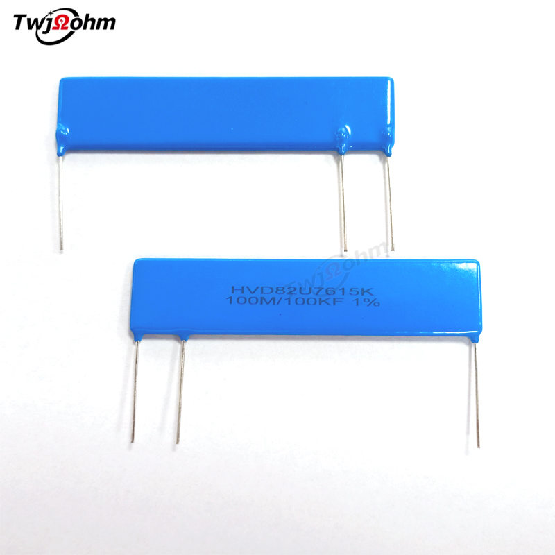 HVD82U7615K片狀分壓取樣電阻玻璃釉膜無(wú)感高壓器阻值100M/100K1%
