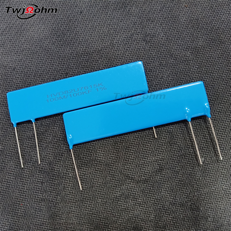 HVD82U7615K片狀分壓取樣電阻玻璃釉膜無(wú)感高壓器阻值100M/100K1%