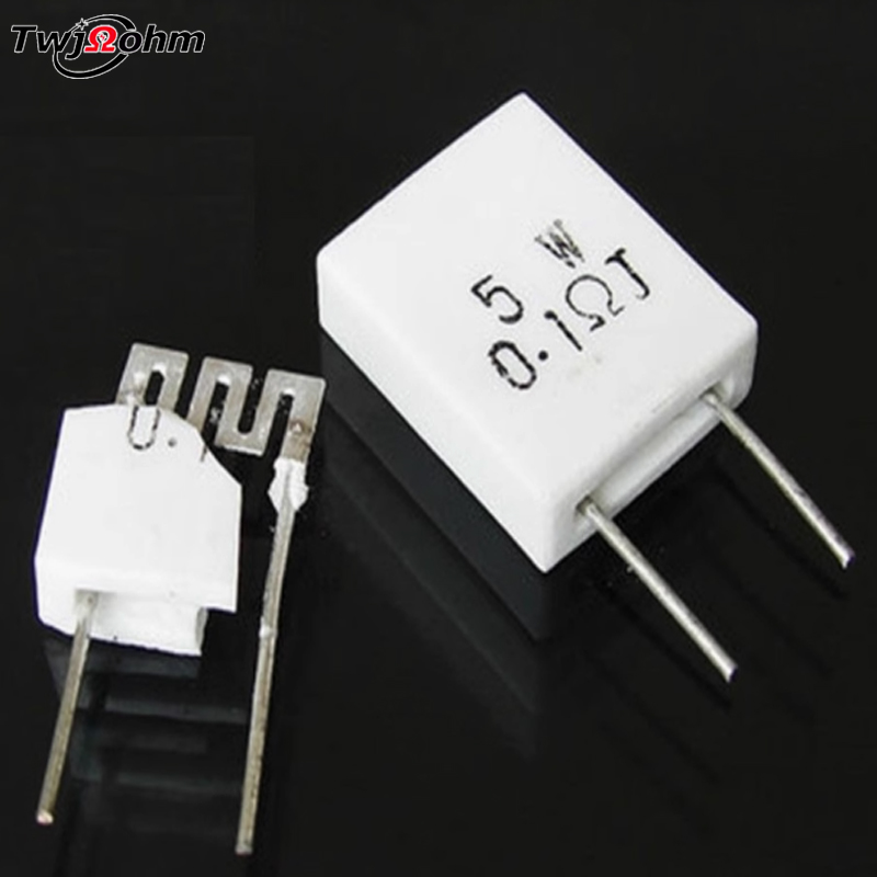 5W 0.1Ω0.5Ω 0.02Ω0.33Ω0.47R0.68R0.25歐姆5%無感水泥電阻器