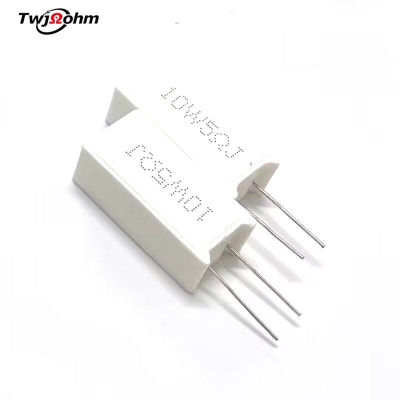 SQM 立式水泥電阻 10W 0.6R歐/0.68R/0.75R/0.82R/1R/1.2R/1.5R歐