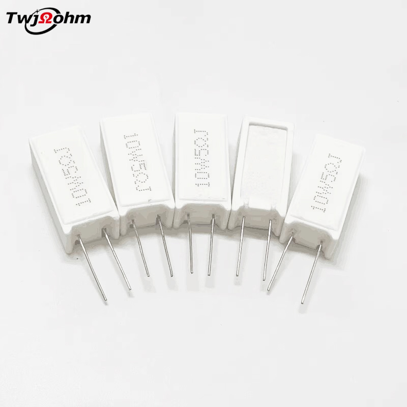 SQM 立式水泥電阻 10W 0.6R歐/0.68R/0.75R/0.82R/1R/1.2R/1.5R歐