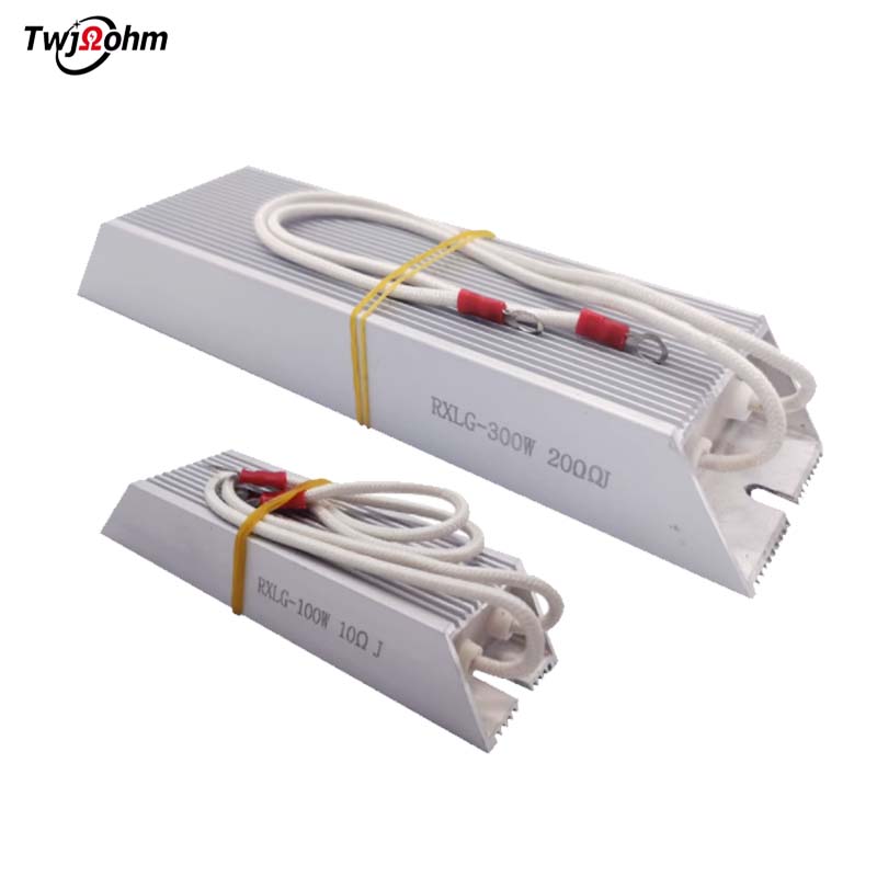RXLG變頻器剎車(chē)梯形大功率伺服器鋁殼300W400W500W600W800W1000W數(shù)控電梯再生回生制動(dòng)電阻器