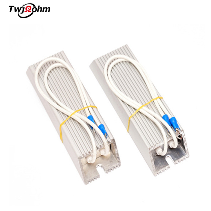 RXLG-500W變頻器鋁殼制動(dòng)電阻6R8R22R3R45R500R伺服電機(jī)再生剎車梯形鋁殼電阻