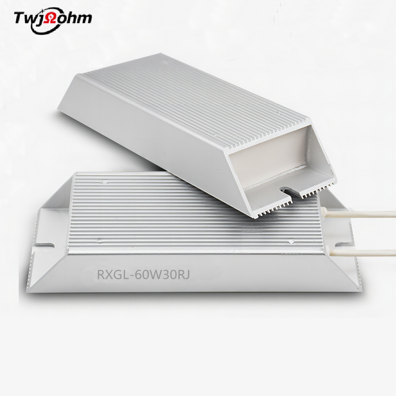 RXLG-60W變頻器伺服鋁殼制動(dòng)剎車電阻300W400W20R30R40R50R60R130RJ歐