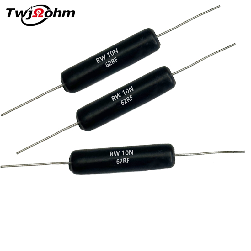 RW 大功率發(fā)燒音頻專用無感繞線電阻10W 0.1R0.2R6R5R3R8R1K100R