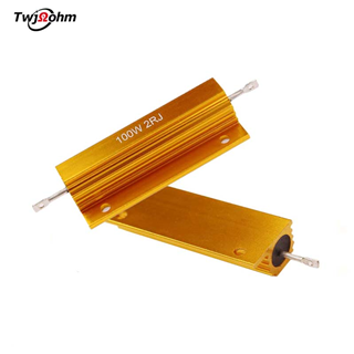 RX24黃金鋁殼電阻100W