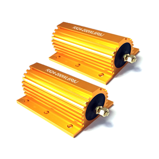 RX24-200WL大功率黃金鋁殼1K2R/3R/4R/500R/6R/8R/10R300R200R負載電阻器