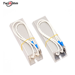 RXLG-500W變頻器鋁殼制動(dòng)電阻6R8R22R3R45R500R伺服電機(jī)再生剎車梯形鋁殼電阻