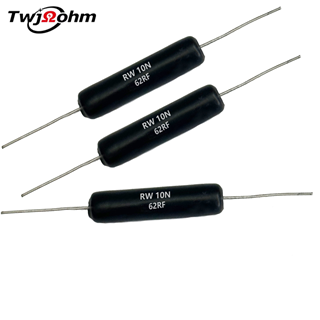 RW 大功率發(fā)燒音頻專用無感繞線電阻10W 0.1R0.2R6R5R3R8R1K100R